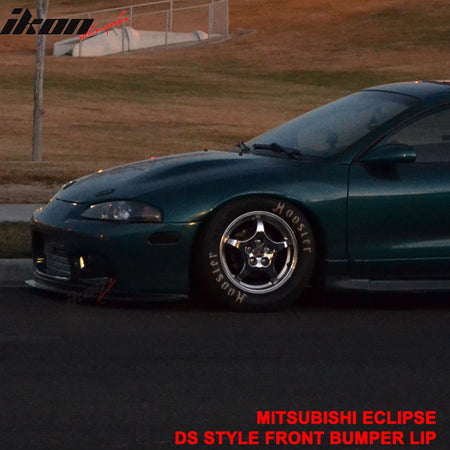 Fits 97-99 Mitsubishi Eclipse DS Style Aero One Front Bumper Lip Spoiler PU Kit