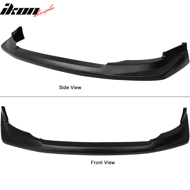 Fits 08-15 Mitsubishi Lancer Evolution 10 X Vortex Style Front Bumper Lip Kit PU