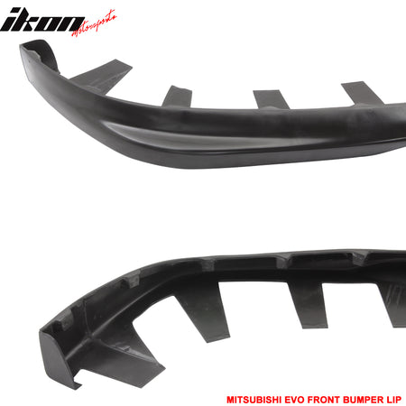 Fits 03-05 Mitsubishi Lancer EVO 8 Front Bumper Lip - PU