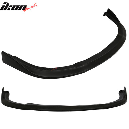 Fit 09-15 Mitsubishi Lancer CS Style Front Bumper Lip Spoiler Guard Unpainted PU