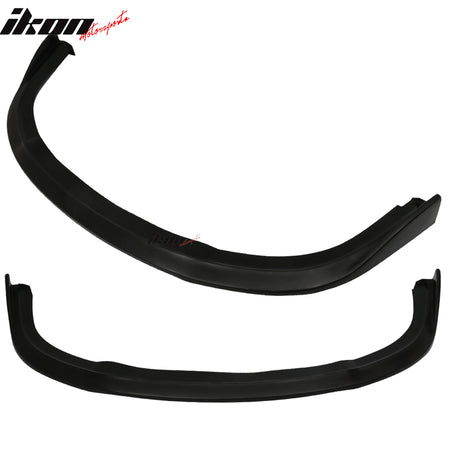 Fit 09-15 Mitsubishi Lancer CS Style Front Bumper Lip Spoiler Guard Unpainted PU