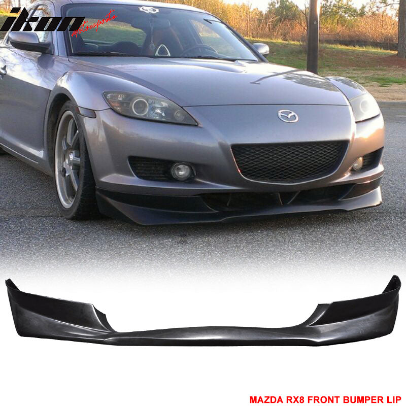 2004-2008 Mazda RX-8 EVO Front Bumper Lip Chin Spoiler PU Coupe