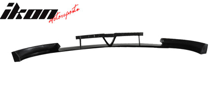 Fits 04-08 Mazda RX8 RX-8 OE Style Front Bumper Lip Spoiler Unpainted Black PU