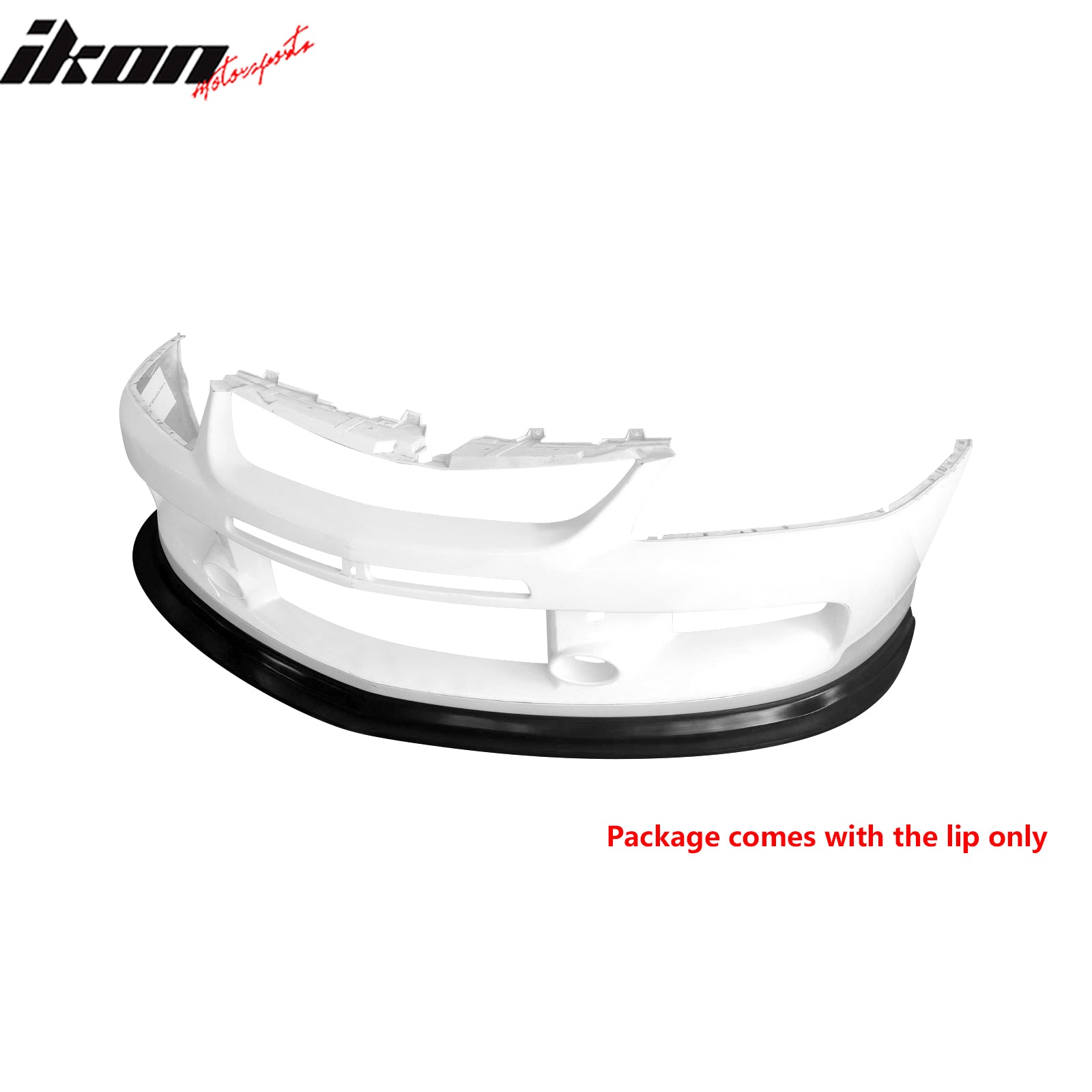 Fits 06-07 Mitsubishi Lancer Evo MDA Style PU Front Lip Bumper Guard Protector