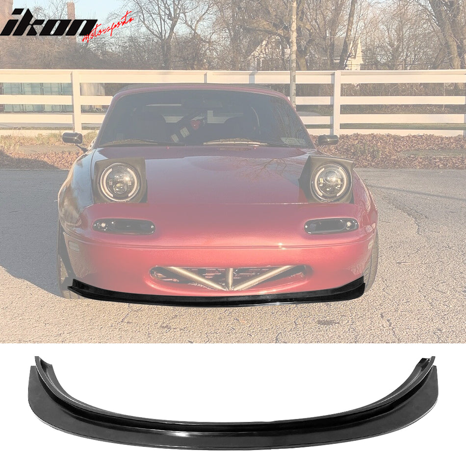 1990-1997 Mazda Miata NA Unpainted Front Bumper Lip Spoiler MDA Style