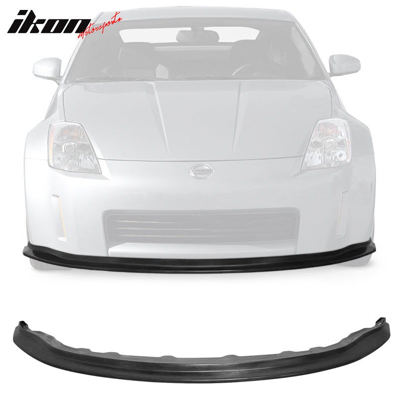 2003-2005 Nissan Fairlady Z33 350Z IKON V7 Style Front Bumper Lip PU