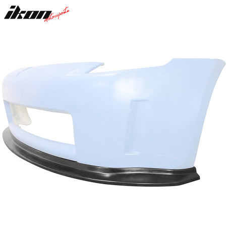 Fits 03-05 Nissan Fairlady Z33 350Z IKON V7 Style PU Front Bumper Lip Spoiler