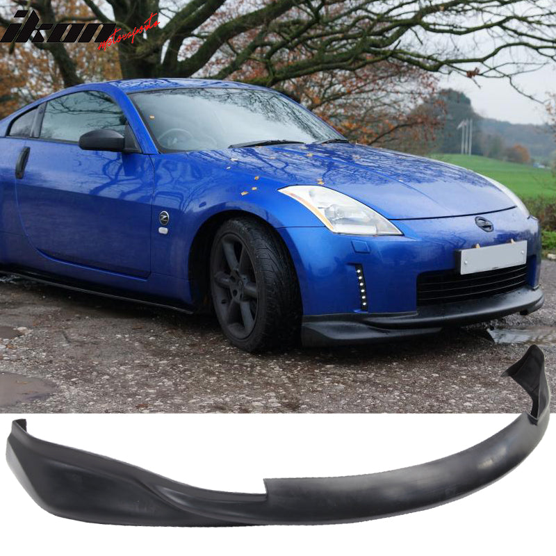 2006-2009 Nissan 350Z Z33 KS Style Unpainted Front Lip Splitter PU