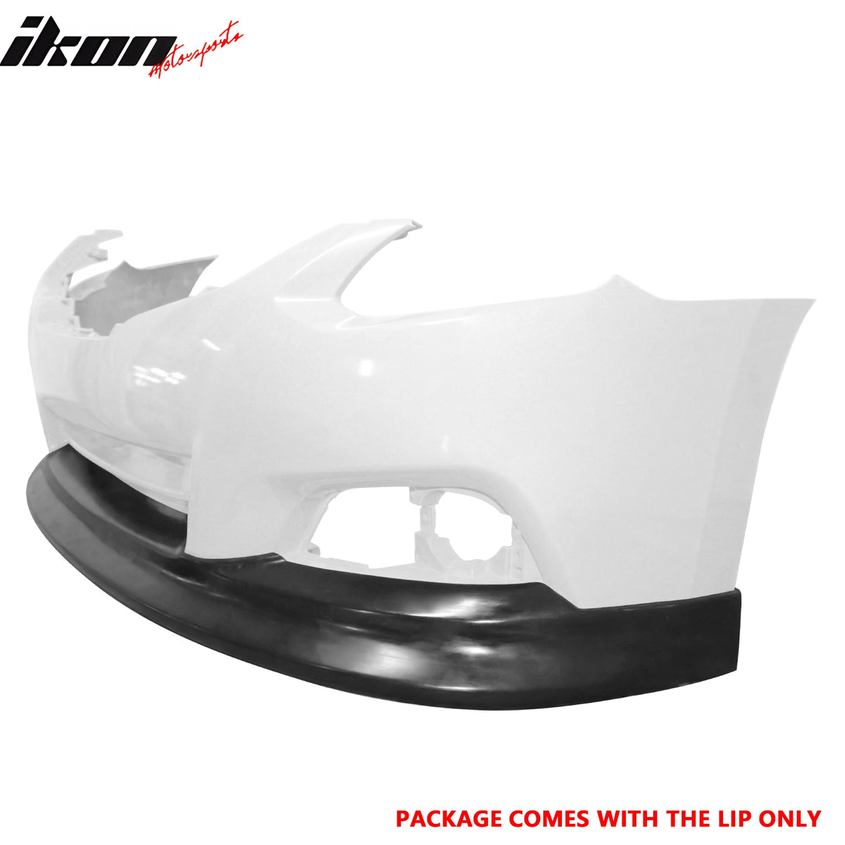 Fits 10-13 Nissan Altima Coupe 2Dr V Style Front Bumper Lip Spoiler Unpainted PU