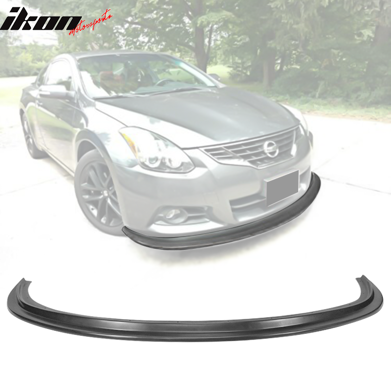 2010-2013 Nissan Altima MDA Style Unpainted Black Front Bumper Lip PU