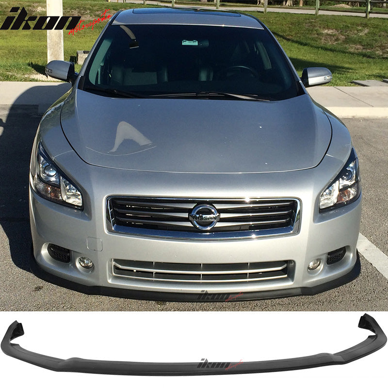 2009-2015 Nissan Maxima CS Style Unpainted Front Lip Splitter PU