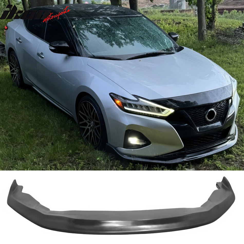 2019-2023 Nissan Maxima IK CS Unpainted Front Spoiler Splitter PU