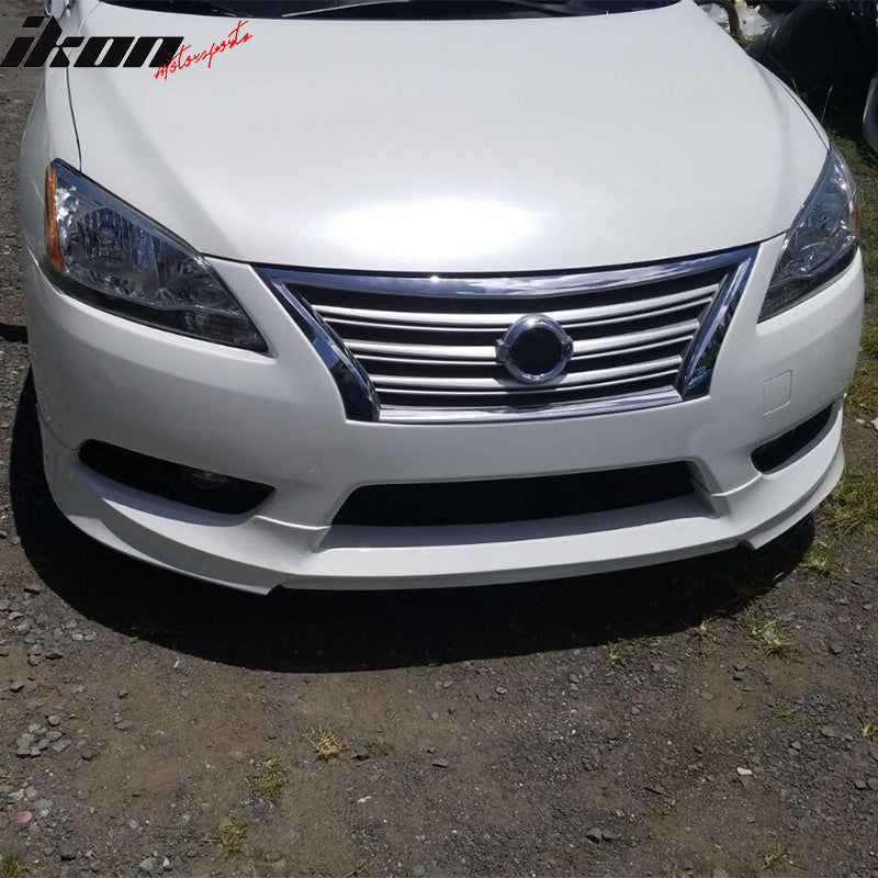 Fits 13-17 Nissan Sentra Front Bumper Lip Chin Spoiler Chin Splitter