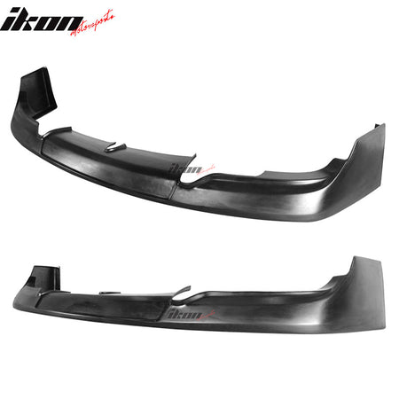 IKON MOTORSPORTS Front Bumper Lip, Compatible With 1997-1998 Nissan 240SX S14 Kouki, JDM GR Style Front Bumper Lip Spoiler PU - Urethane