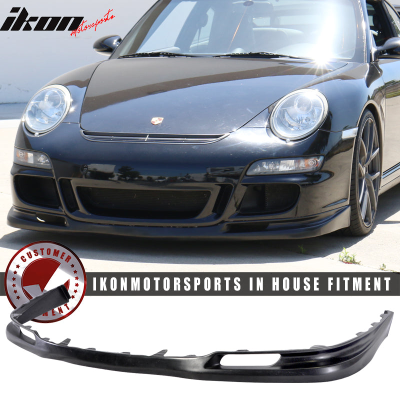 2005-2008 Porsche 997 911 2Dr GT3 Style Front Bumper Lip Spoiler PU