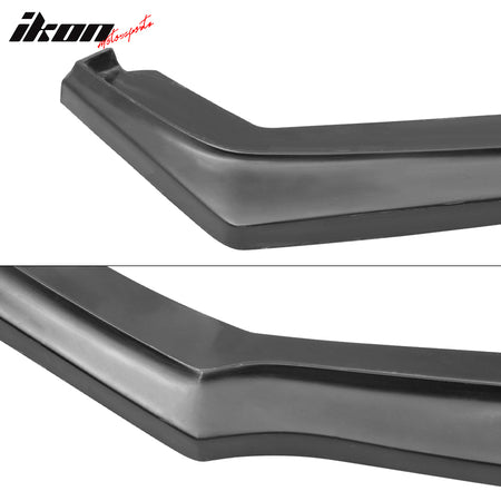 Fits 13-16 Subaru BRZ CS Style Front Bumper Lip Spoiler Kit Unpainted Black PU