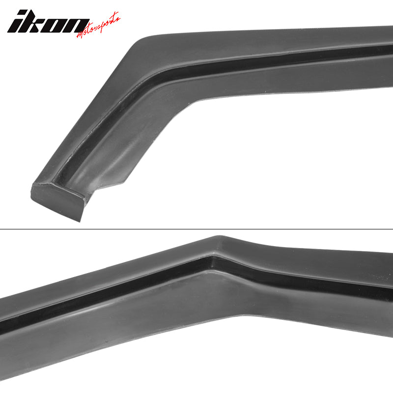 Fits 13-16 Subaru BRZ CS Style Front Bumper Lip Spoiler Kit Unpainted Black PU