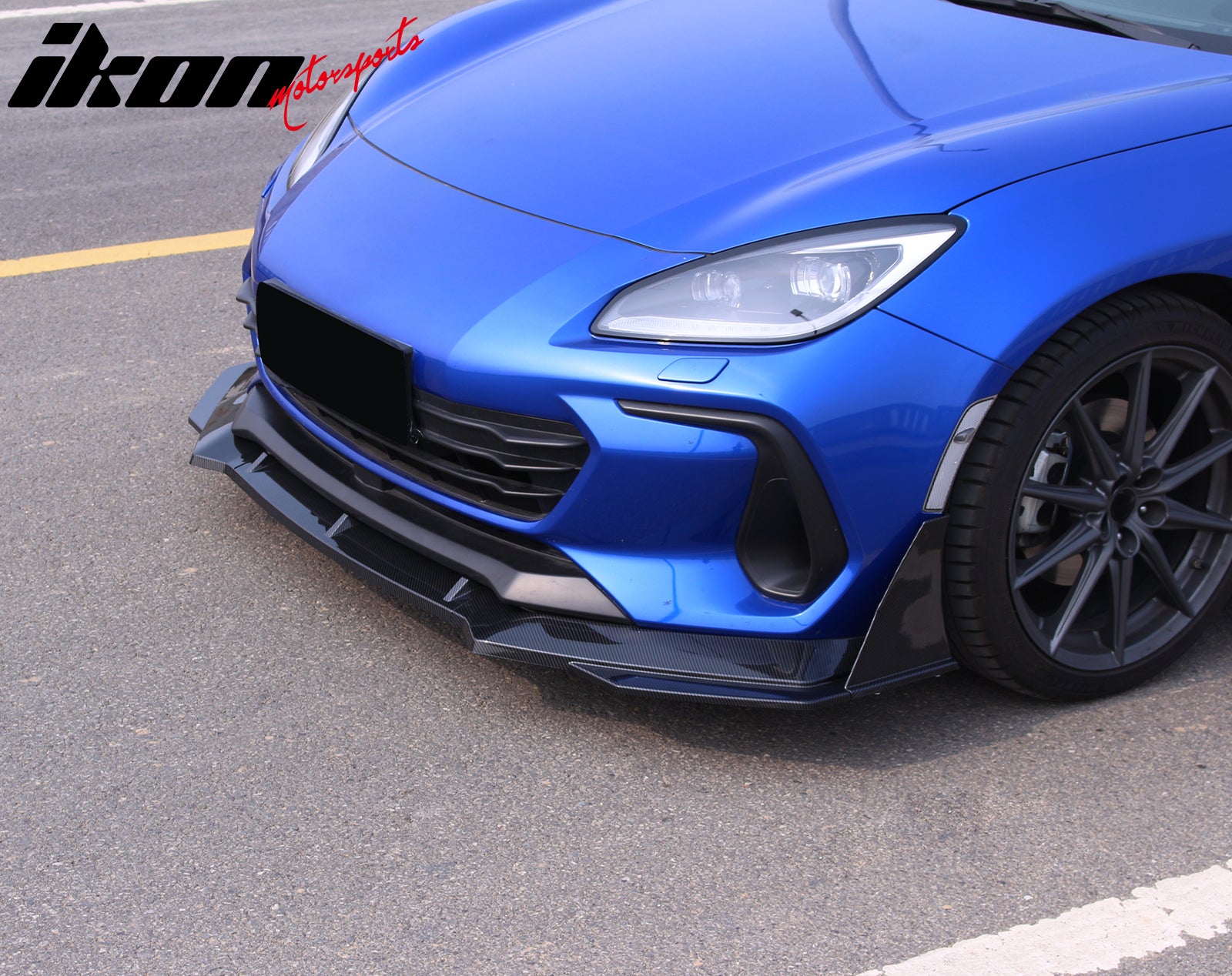 Fits 22-24 Subaru BRZ ZD8 JDM 5PC Front Bumper Lip Spoiler PP