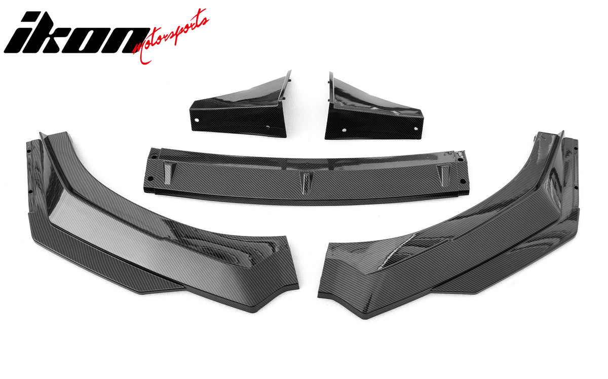 Fits 22-24 Subaru BRZ ZD8 JDM 5PC Front Bumper Lip Spoiler PP