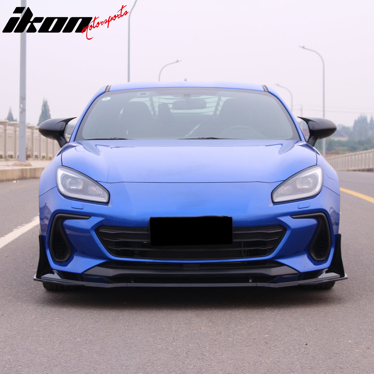 Fits 22-24 Subaru BRZ ZD8 JDM 5PC Front Bumper Lip Spoiler PP