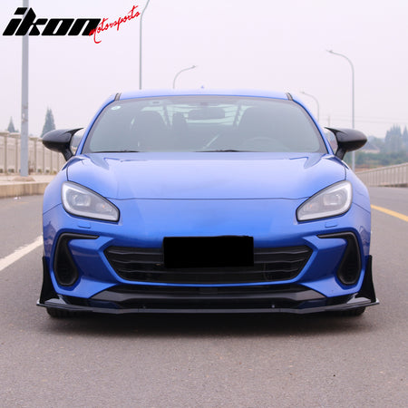 Fits 22-24 Subaru BRZ ZD8 JDM 5PC Front Bumper Lip Spoiler PP