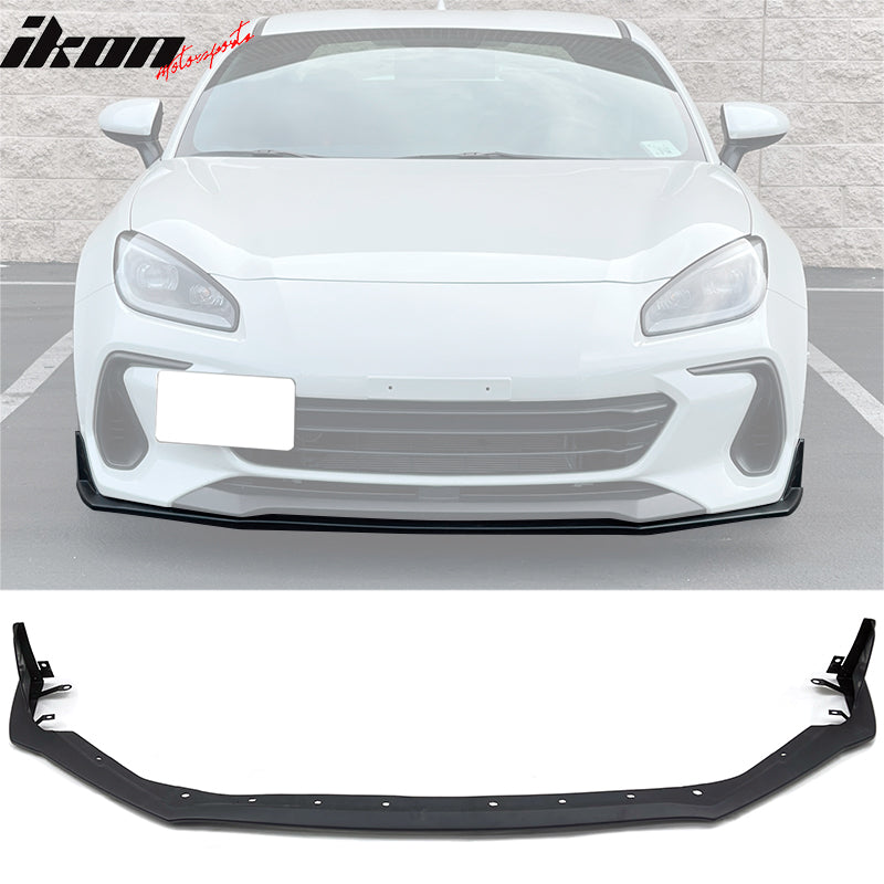 2022-2024 Subaru BRZ STI Style Unpainted Front Bumper Lip Splitter PU