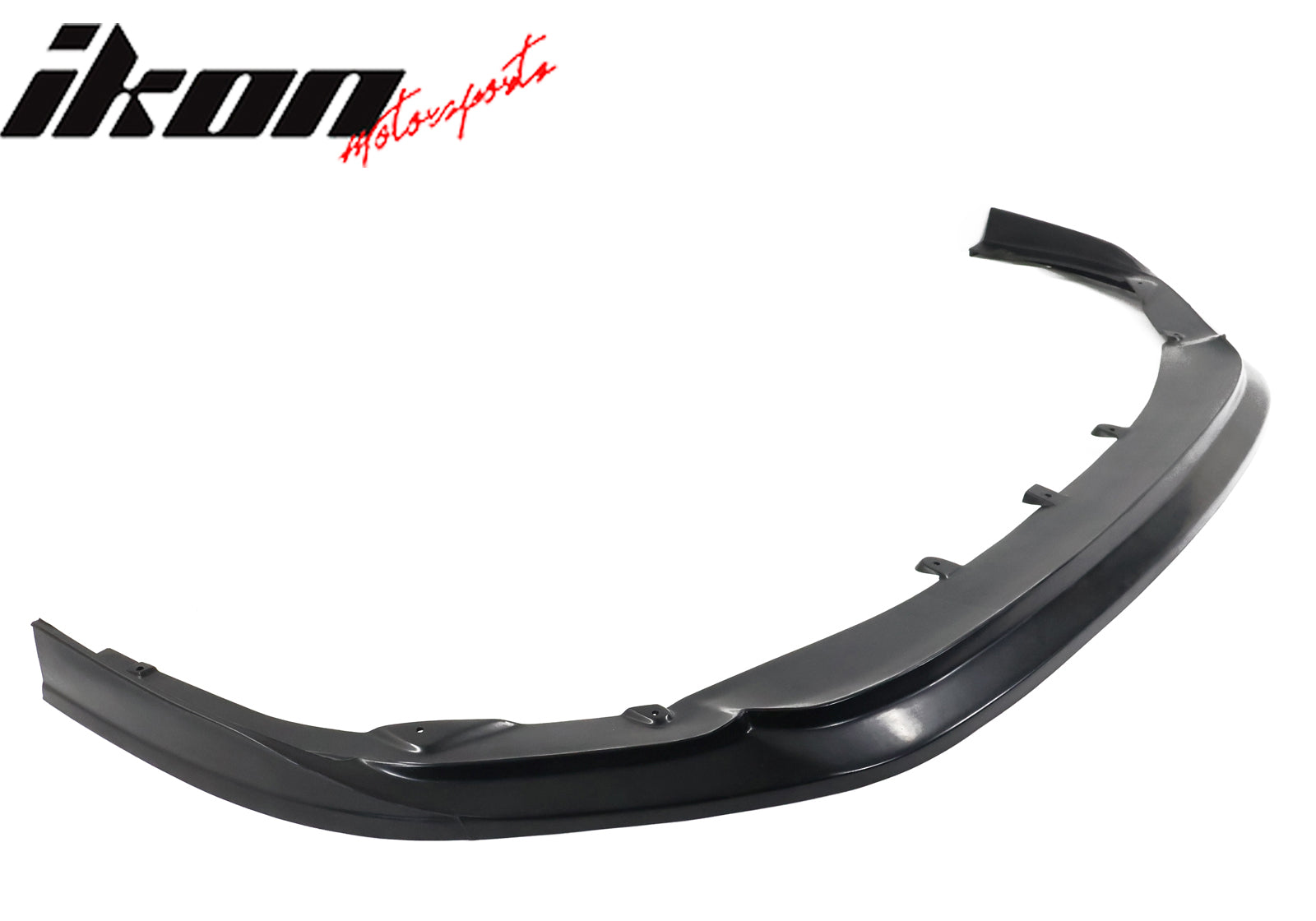 IKON MOTORSPORTS, Front Bumper Lip Compatible With 2022-2024 Subaru WRX (Base, Limited, Premium, GT), Front Lower Bumper Lip Spoiler Lower Air Dam Chin Splitter CS Style PU Unpainted Black