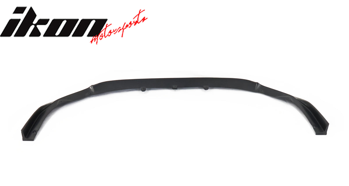 Fits 22-24 Subaru WRX CS Style Front Bumper Lip Spoiler Kit Unpainted Black PU