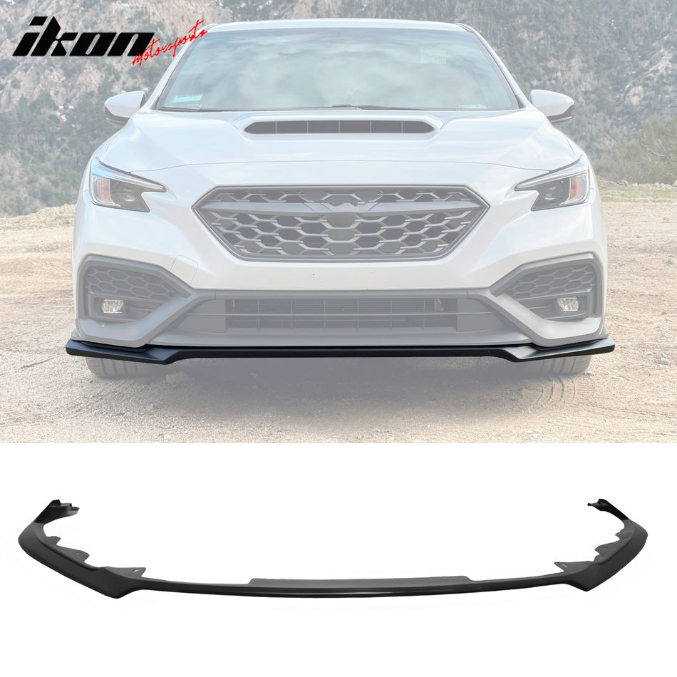 2022-2024 Subaru WRX Front Lip Splitter STI Style Spoiler Unpainted PU