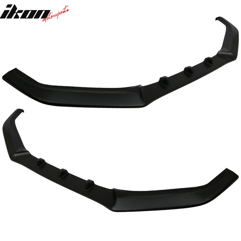 Fits 13-16 Scion FR-S IKON V3 Style Front Bumper Lip Spoiler Unpainted Black PU