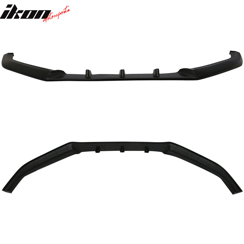 Fits 13-16 Scion FR-S IKON V3 Style Front Bumper Lip Spoiler Unpainted Black PU