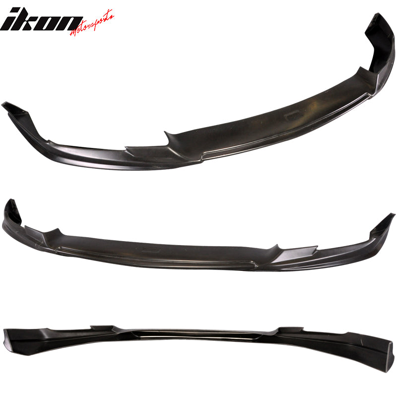 Fits 13-16 Scion FR-S Type-T Style Front Bumper Lip Spoiler Unpainted Black PU