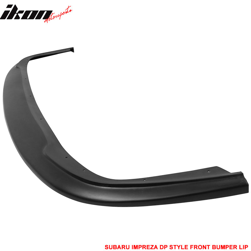 Fits 02-03 Subaru Impreza WRX RS Sedan 4Dr Front Bumper Lip Spoiler DP Style PU