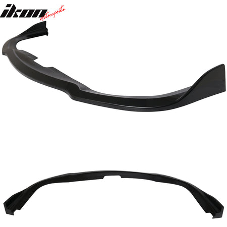 Fits 06-07 Subaru Impreza WRX STI CS2 Front Bumper Lip Painted Gloss Black - PP