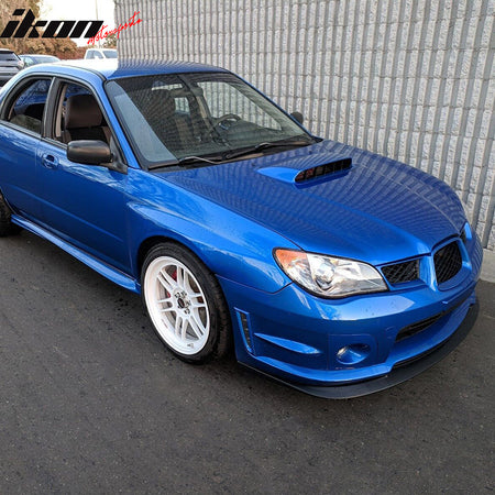 Fits 06-07 Subaru Impreza WRX Sedan & Wagon 4-Door STI Front Bumper Lip Splitter