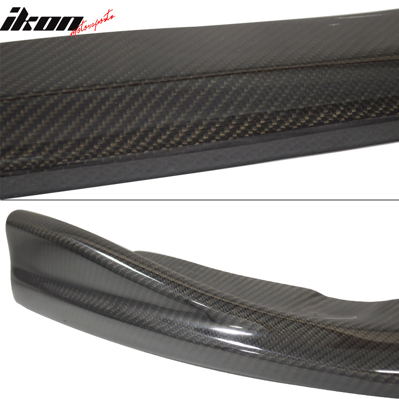 Fits 08-10 Subaru Impreza WRX STI 4Dr CS2 Front Bumper Lip - Carbon Fiber CF