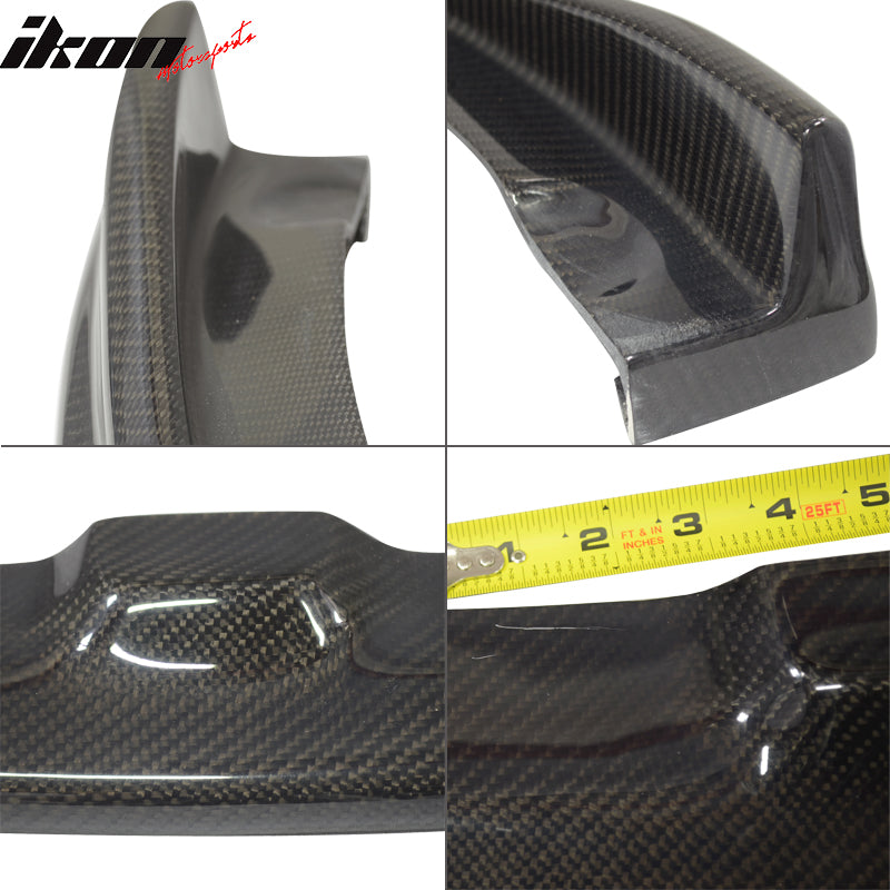 Fits 08-10 Subaru Impreza WRX STI 4Dr CS2 Front Bumper Lip - Carbon Fiber CF