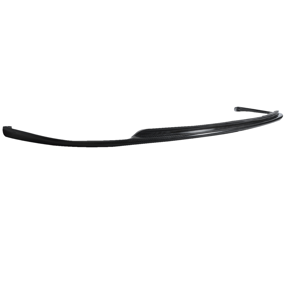 IKON MOTORSPORTS, Front Bumper Lip Compatible With 2008-2010 Subaru Impreza WRX Premiun , Matte Carbon Fiber Front Lip Spoiler Wing Chin Splitter, 2009