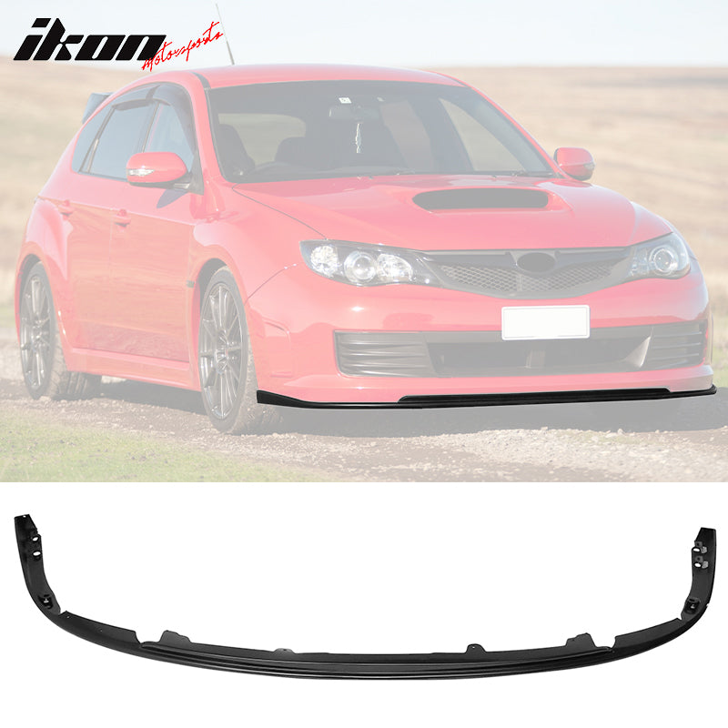 2008-2010 Subaru Impreza WRX STI Unpainted Front Bumper Lip Spoiler PP