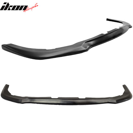 Front Bumper Lip Compatible With 2011-2014 Subaru Impreza WRX STI Hatchback And Sedan, HD Style PU Black by IKON MOTORSPORTS