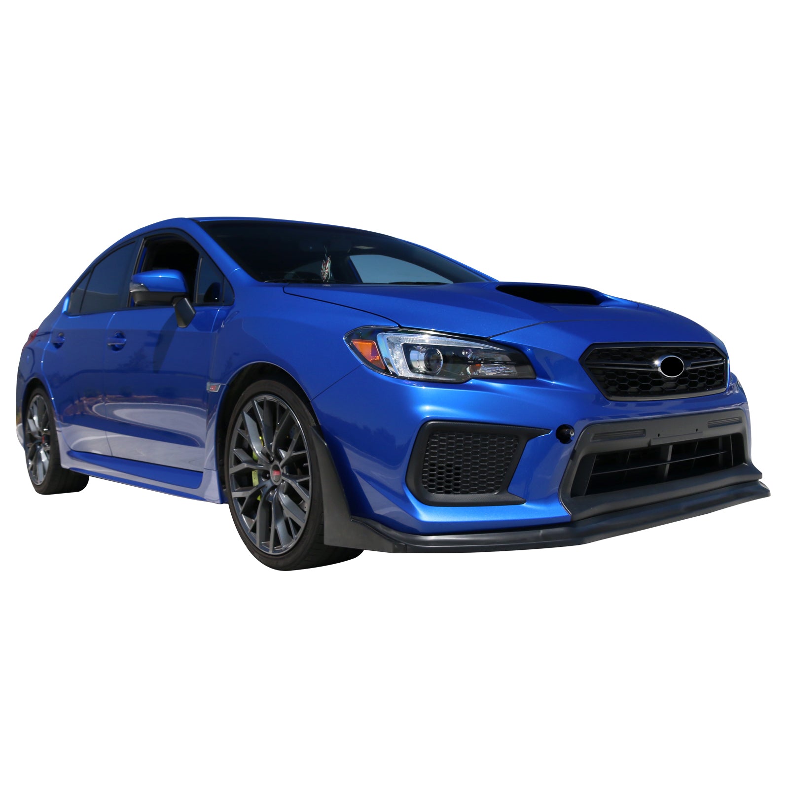 Fits 15-17 Subaru WRX STI CS Style PP Front Bumper Lip Spoiler