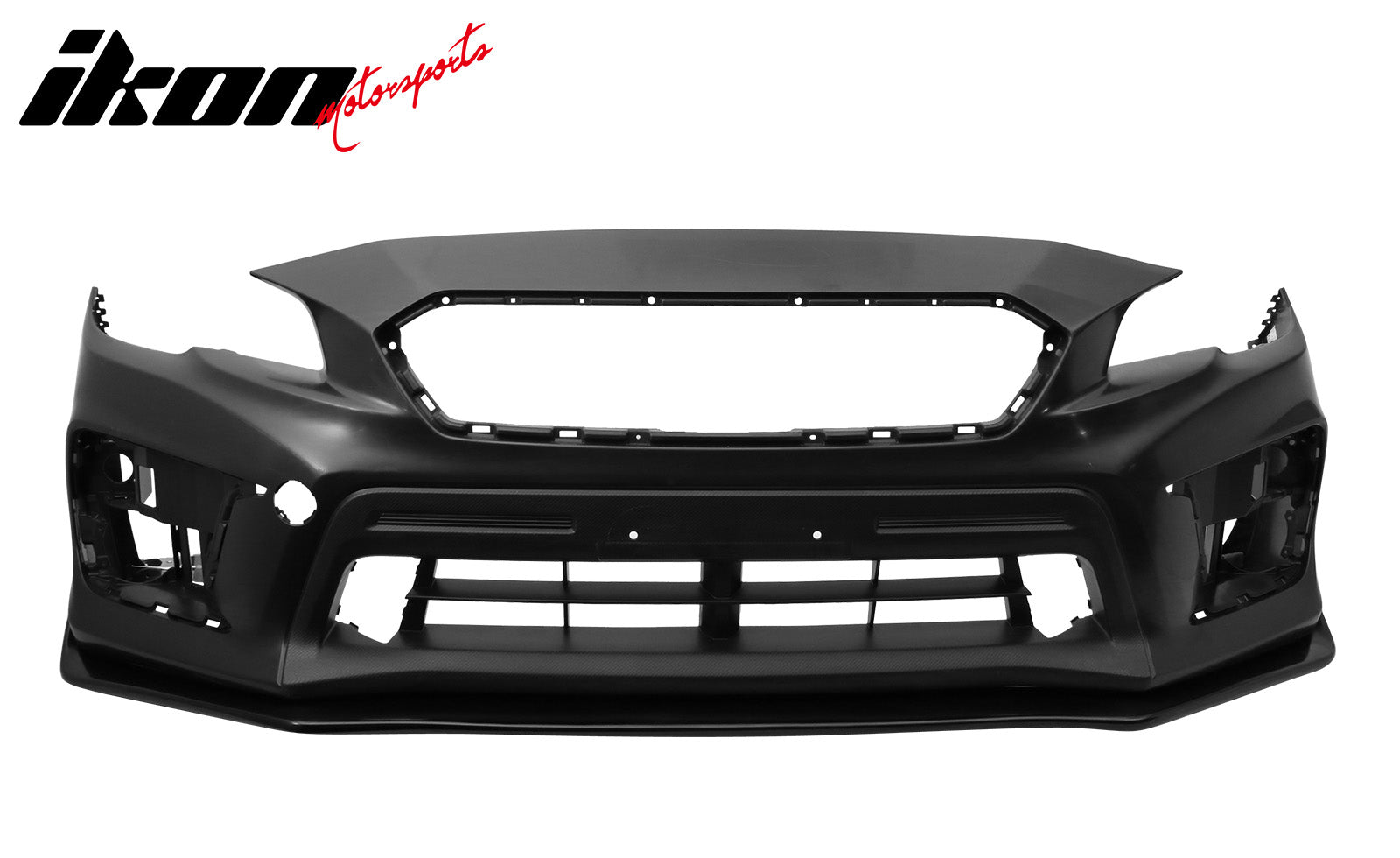 Fits 15-17 Subaru WRX STI S207 Style PU Front Bumper Lip Chin Spoiler Unpainted