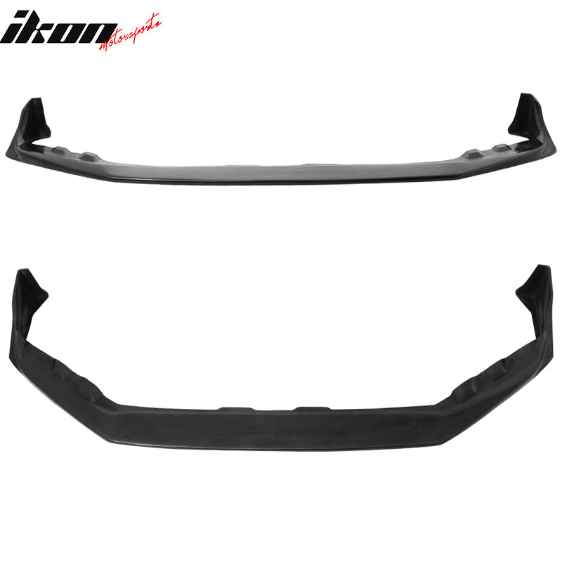 Fits 15-17 Subaru WRX STI S208 Style 1 Piece PU Front Bumper Lip Chin Spoiler