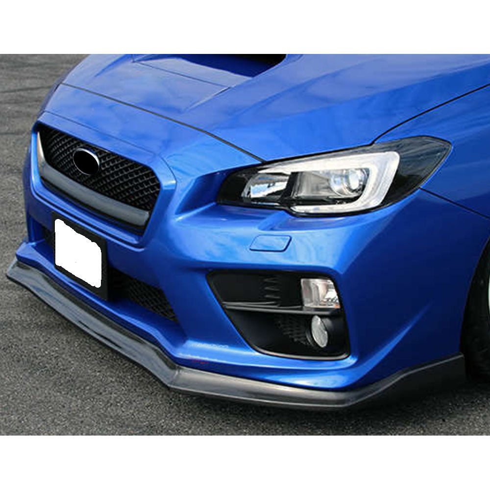 Fits 15-17 Subaru WRX STI Front Bumper Lip Spoiler V-Limited PP