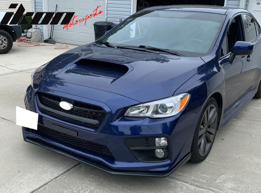 Fits 15-17 Subaru WRX STI OE Style Front Bumper Lip Spoiler