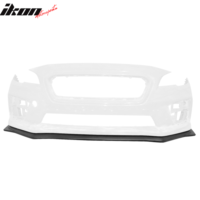 Fits 15-17 Subaru WRX STI V2 Style Front Bumper Lip Spoiler - ABS