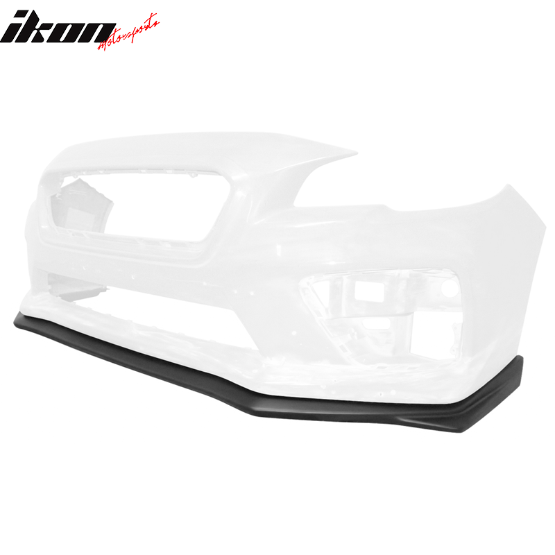 Fits 15-17 Subaru WRX STI V2 Style Front Bumper Lip Spoiler - ABS