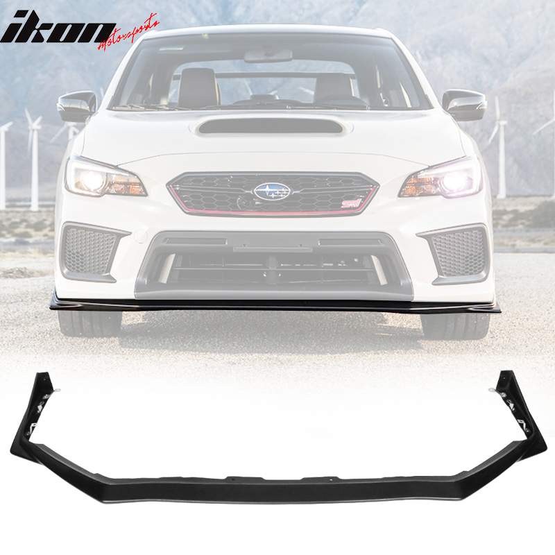 2015-2017 Subaru WRX & STI OE STI Style Unpainted Front Bumper Lip PU