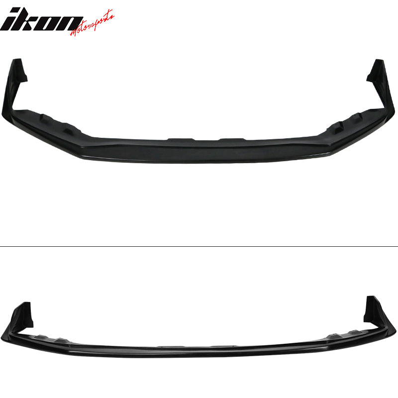 Fits 18-21 Subaru WRX STI S208 Style Front Bumper Lip - Unpainted PU