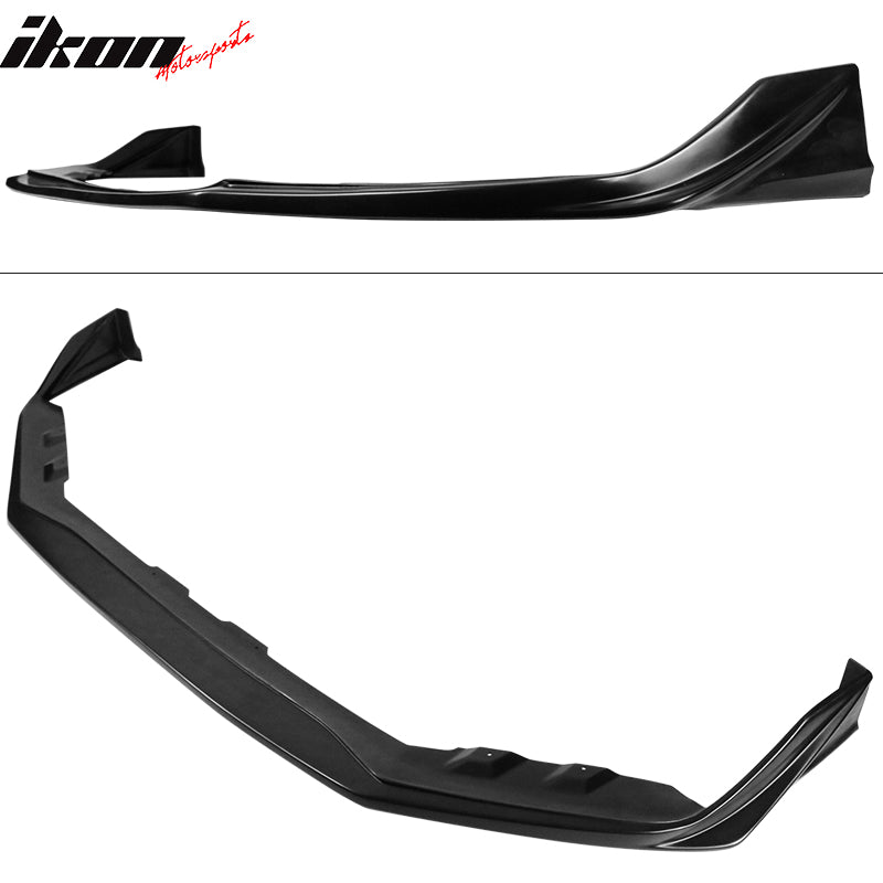 Fits 18-21 Subaru WRX STI S208 Style Front Bumper Lip - Unpainted PU